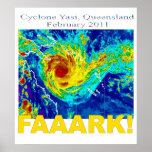 Cyclone Yasi, Queensland, February 2011 Posters