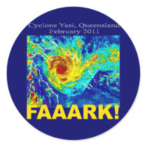 Cyclone Yasi, Queensland, February 2011 Stickers