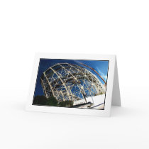 'Cyclonic Reflection' Blank Greeting Card