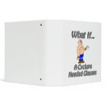 Cyclops Needs Glasses Vinyl Binder
