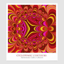 Cyclotomic Contours posters