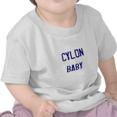CYLON BABY TSHIRT by ningyochan