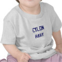 CYLON BABY t-shirts