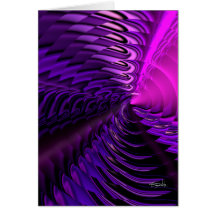 Cymbal Card (Cerise)