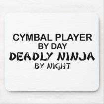 Cymbal Deadly Ninja by Night mousepads