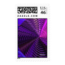 Cymbal Postage (Cerise) postage by CherylDanielsart Cymbal Postage (Cerise) postage