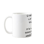 Cymbalta: YesLipitor: YesValium: NoIt's always ... mugs