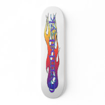 CymbaLyk Flame Logo banner skateboards