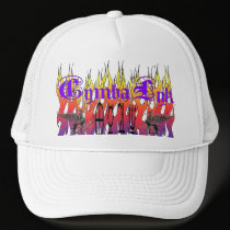 CymbaLyk Flames Symbols Hat - Customized by MistaSCARY CymbaLyk Flames Symbols Hat - Customized