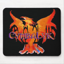 Cymbalyk Phoenix Mousepad by MistaSCARY Cymbalyk Phoenix Mousepad