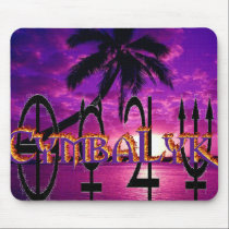 CymbaLyk Purple Sunset Mousepad - Customized
