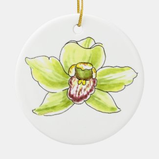 Cymbidium Blossom Ornament