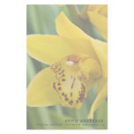 Cymbidium Orchid Personalized Stationery