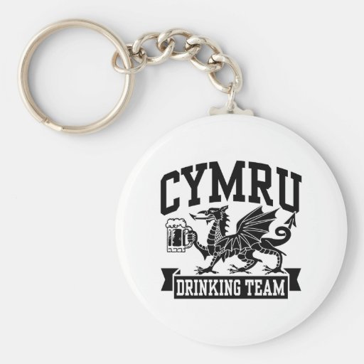CYMRU Drinking Team Key Chains