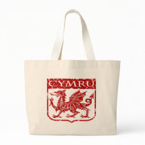 Cymru - Wales - Vintage Canvas Bag