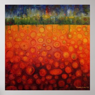Cyndi's Garden - Poster print