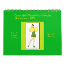 Cynna Girl Cheerleaders Calendar