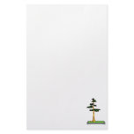 Cypress Bonsai in Tray Graphic Image Customized Stationery
