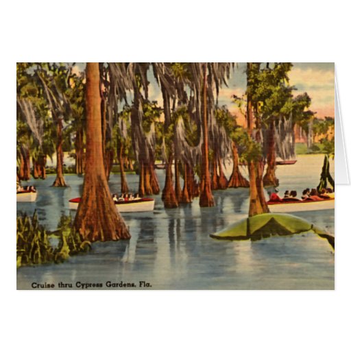 Cypress Gardens, Florida Cards