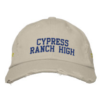 Cypress Ranch High *HAT* Class of 13 embroidered hats by CyRanchMustang Cypress Ranch High *HAT* Class of 13 embroidered hats