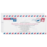Cyprus Airmail Wedding Invitation