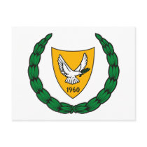 Cyprus Coat of Arms Postcard by FlagTshirts Cyprus Coat of Arms Postcard