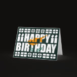 Cyprus Flag Birthday Card
