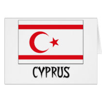 Cyprus Flag cards by flagshirt Cyprus Flag cards