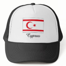 Cyprus Flag Design hats