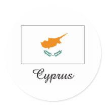 Cyprus Flag Design stickers by flagshirt Cyprus Flag Design stickers
