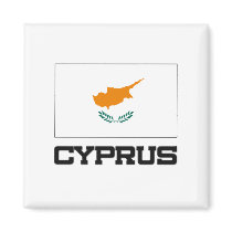 Cyprus Flag Fridge Magnet
