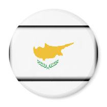 Cyprus Flag Refrigerator Magnets