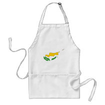 Cyprus flag map aprons by FlagStore Cyprus flag map aprons