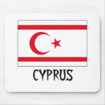 Cyprus Flag mousepads