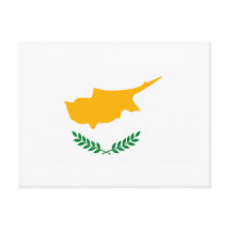 Cyprus Flag Postcard by FlagTshirts Cyprus Flag Postcard