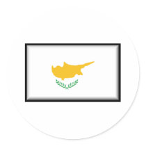 Cyprus Flag stickers