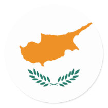 Cyprus Flag stickers by sergemayifuila Cyprus Flag stickers