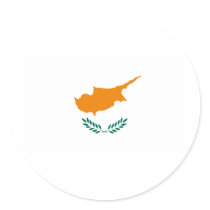 Cyprus Flag stickers