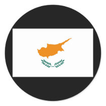 Cyprus Flag stickers by worldtees Cyprus Flag stickers