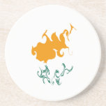 Cyprus Gnarly Flag coasters