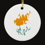 Cyprus Gnarly Flag ornaments