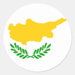 Cyprus High quality Flag Stickers