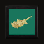 Cyprus Map Gift Box gift boxes
