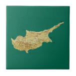Cyprus Map Tile
