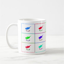 Cyprus Multihue Flags Mug