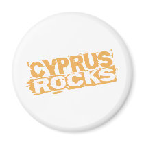 Cyprus Rocks Fridge Magnet