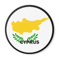 Cyprus Roundel quality Flag Refrigerator Magnets