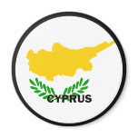 Cyprus Roundel quality Flag magnets