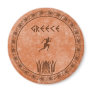 cyrcle greek design fridge magnet