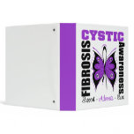 Cystic Fibrosis Awareness Butterfly Binder